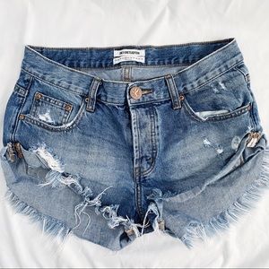 One Teaspoon Denim Shorts